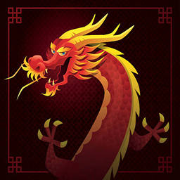 Wood Dragon, Chinese Zodiac 5 Elements Series