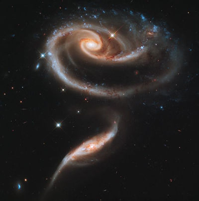 Yin Yang and Galaxy UGC1810