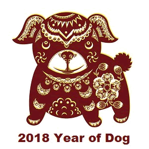 Image result for 2018 year of the dog