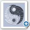 Yin Yang icon-D3